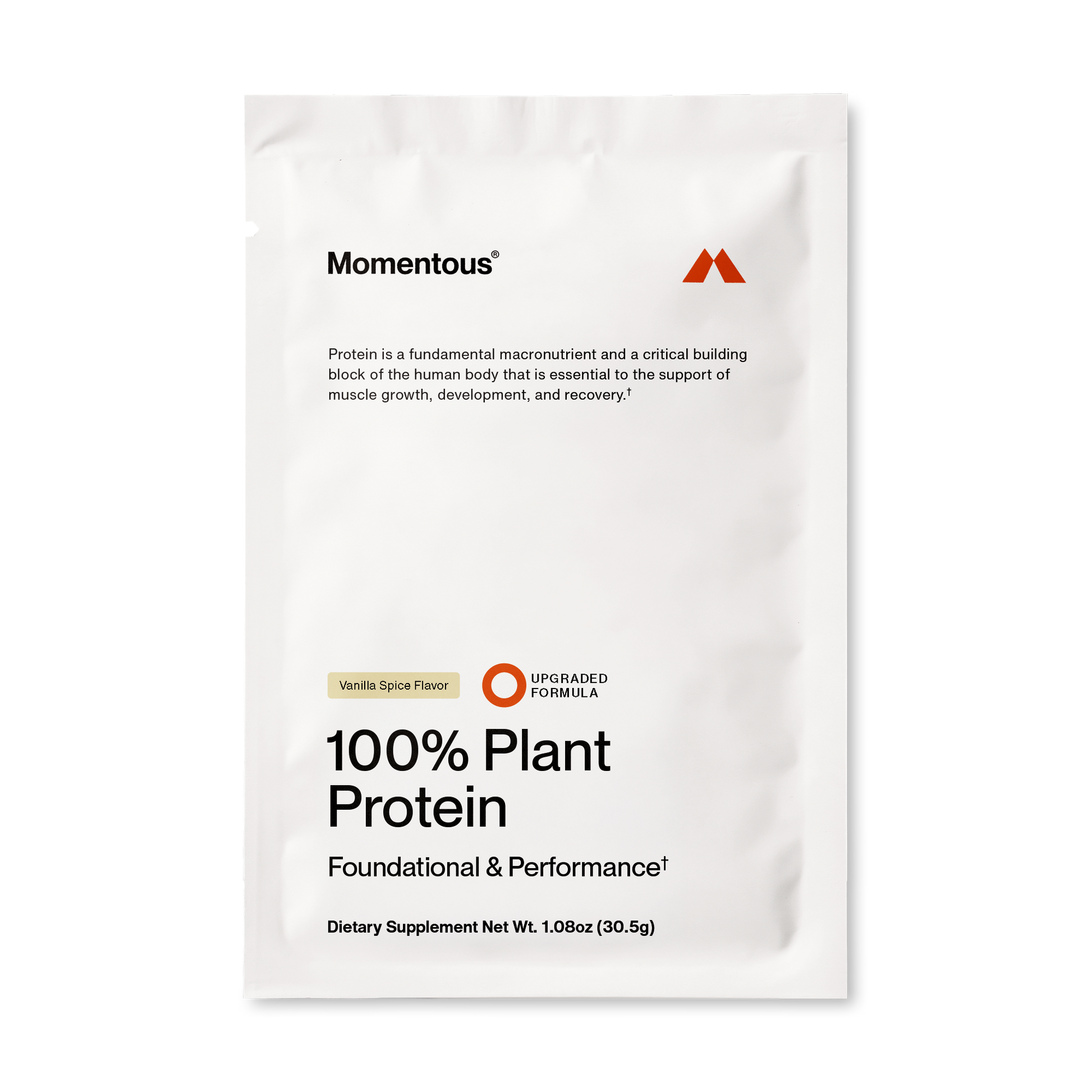 100% Plant Protein 10-Travel Packs - Momentous - The Track and Field Store