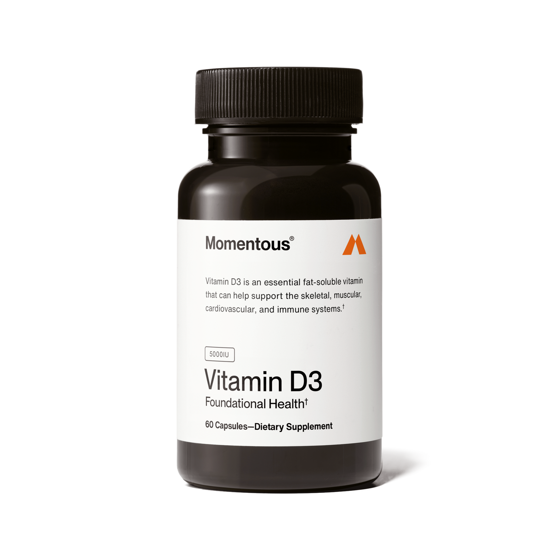 Vitamin D3 5000 IU - Momentous - The Track and Field Store
