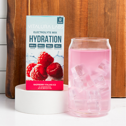Hydration - Electrolytes Mix + Metabolic Support - Vitalura Labs - The Track and Field Store