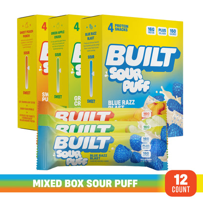 12ct. Sour Puff Variety Box - BUILT