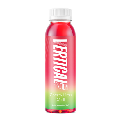 Cherry Lime Chill Protein Water - 12 Pack - Vertical Protein - The Track and Field Store
