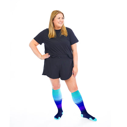 Marathon Wide-Calf, Minnesota Lakes - ProCompression - The Track and Field Store