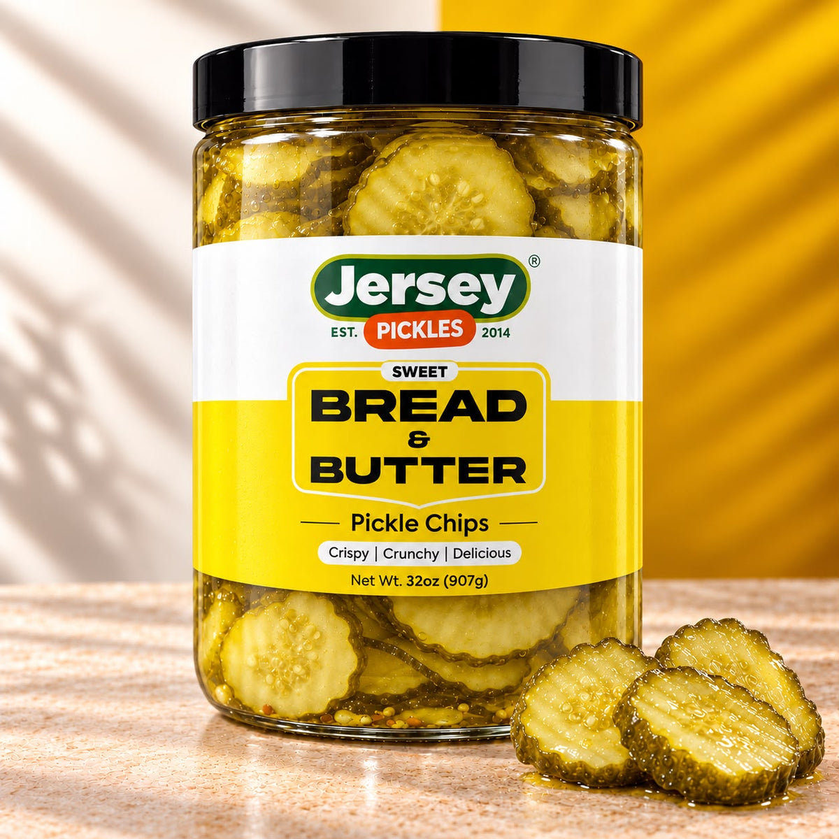 Sweet Bread & Butter Pickle Chips