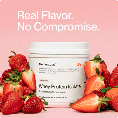 Grass-Fed Whey Protein Isolate Powder - Limited Edition Flavors - Momentous