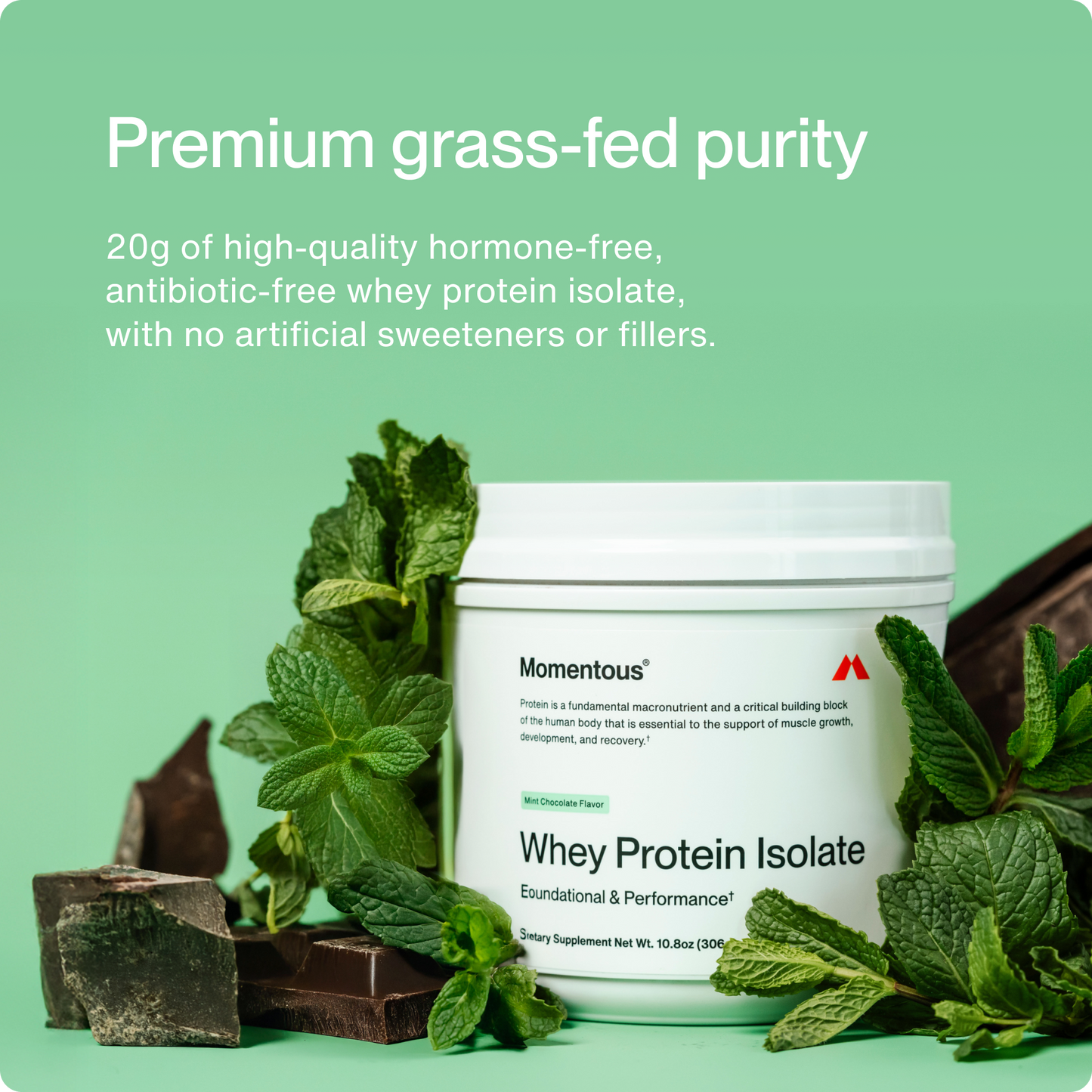 Grass-Fed Whey Protein Isolate Powder - Limited Edition Flavors - Momentous