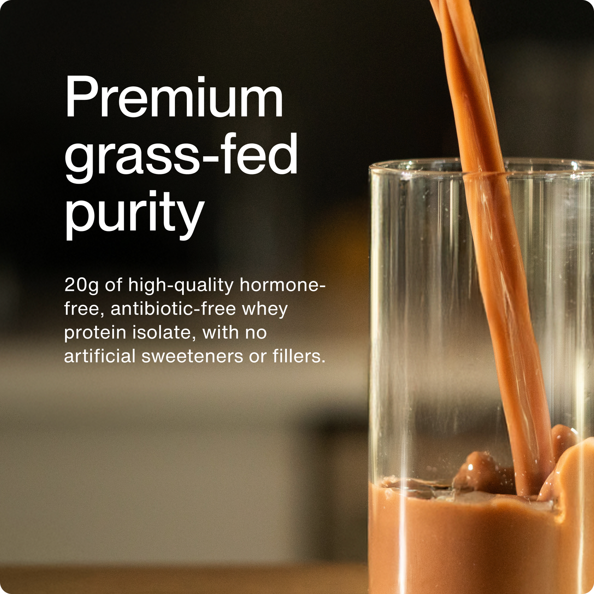Grass-Fed Whey Protein Isolate Powder - Momentous - The Track and Field Store