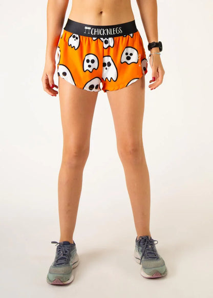 Women's Ghosts 1.5" Split Shorts - ChicknLegs