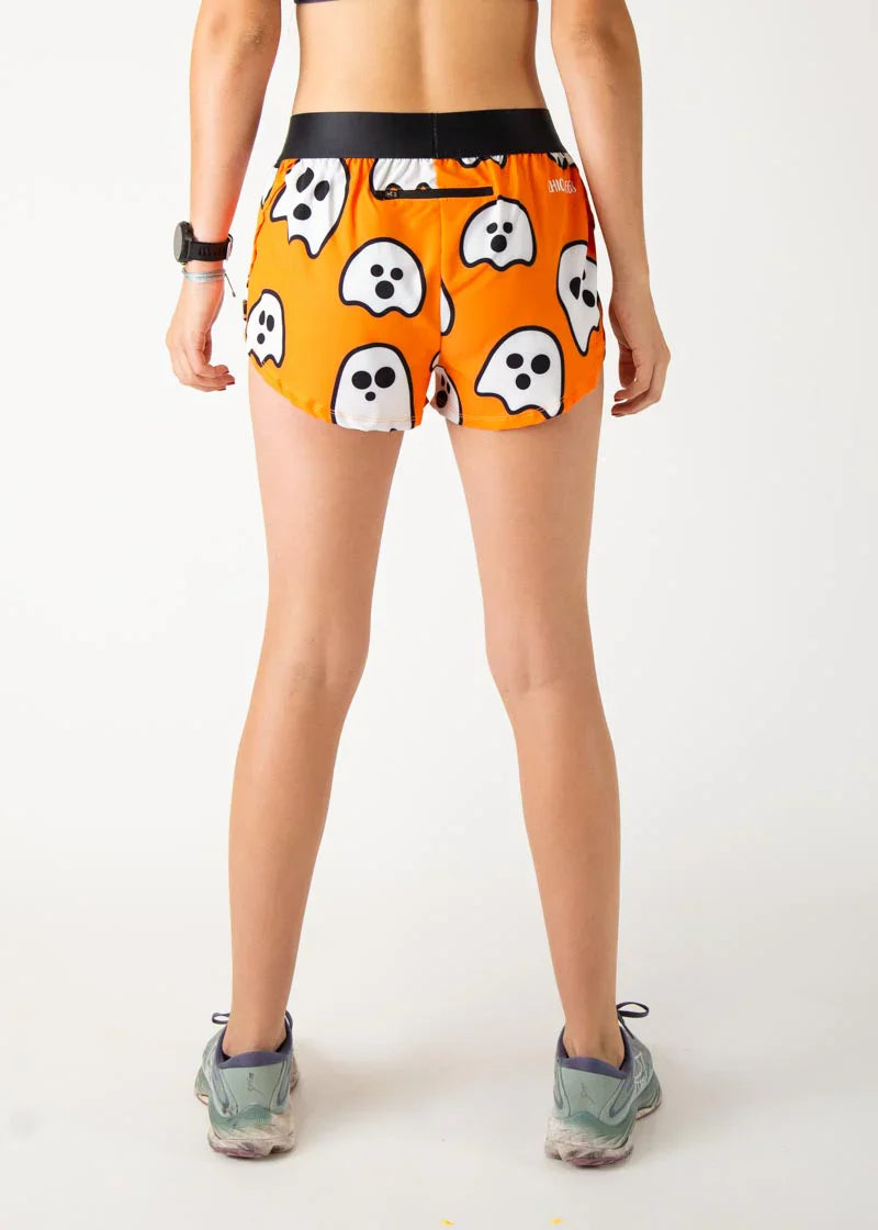 Women's Ghosts 1.5" Split Shorts - ChicknLegs