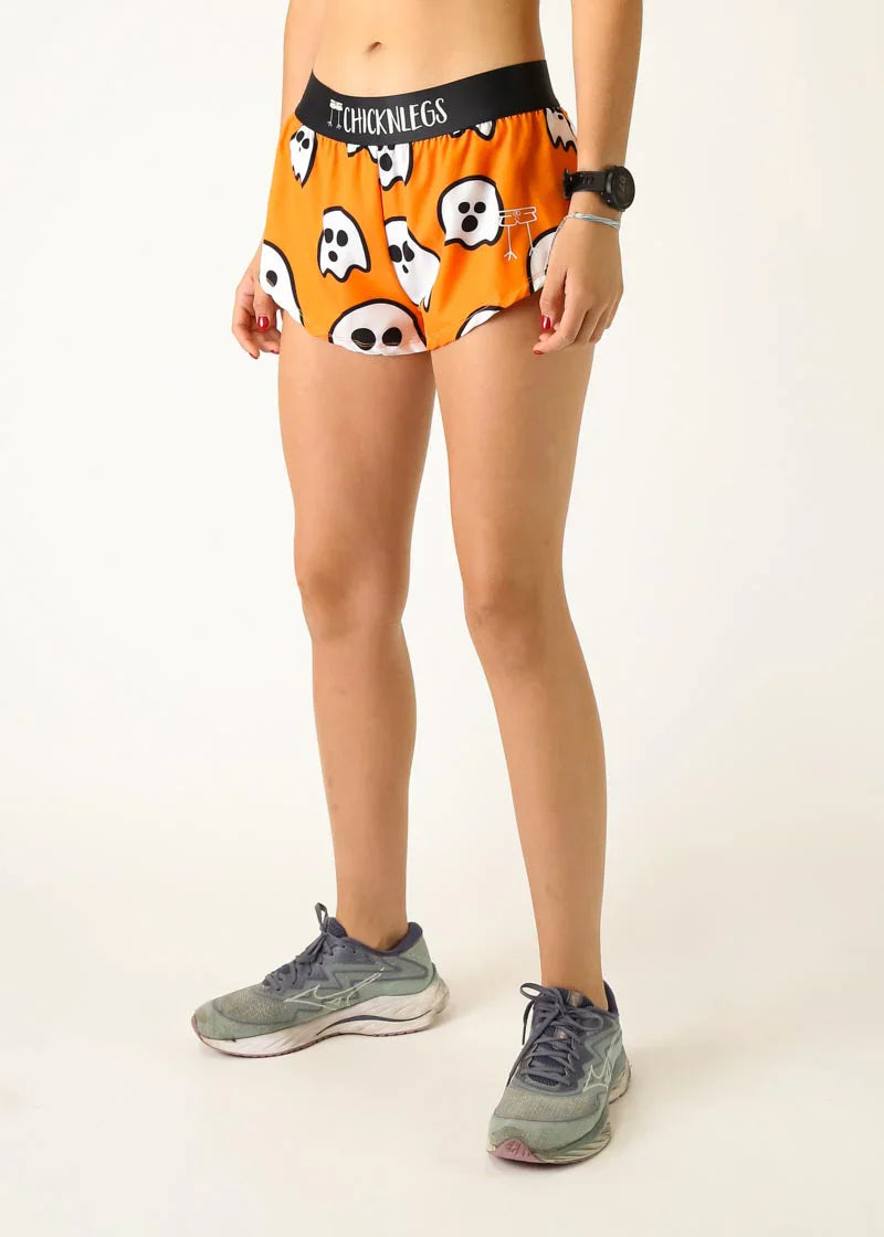 Women's Ghosts 1.5" Split Shorts - ChicknLegs