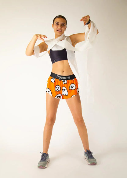 Women's Ghosts 1.5" Split Shorts - ChicknLegs