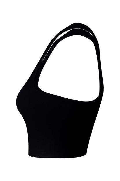 Women's Black PRO Running Top - ONNOR