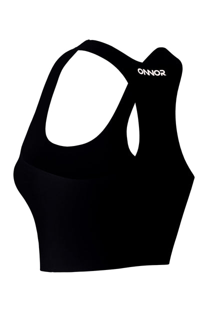 Women's Black PRO Running Top - ONNOR