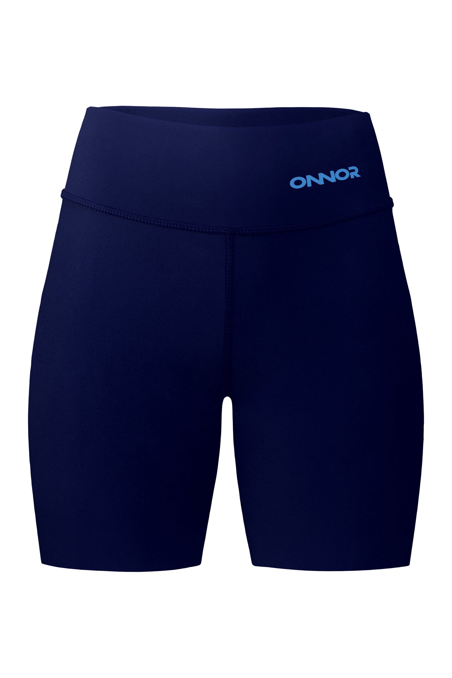 Women's Blue PRO Seamless Running Shorts - ONNOR