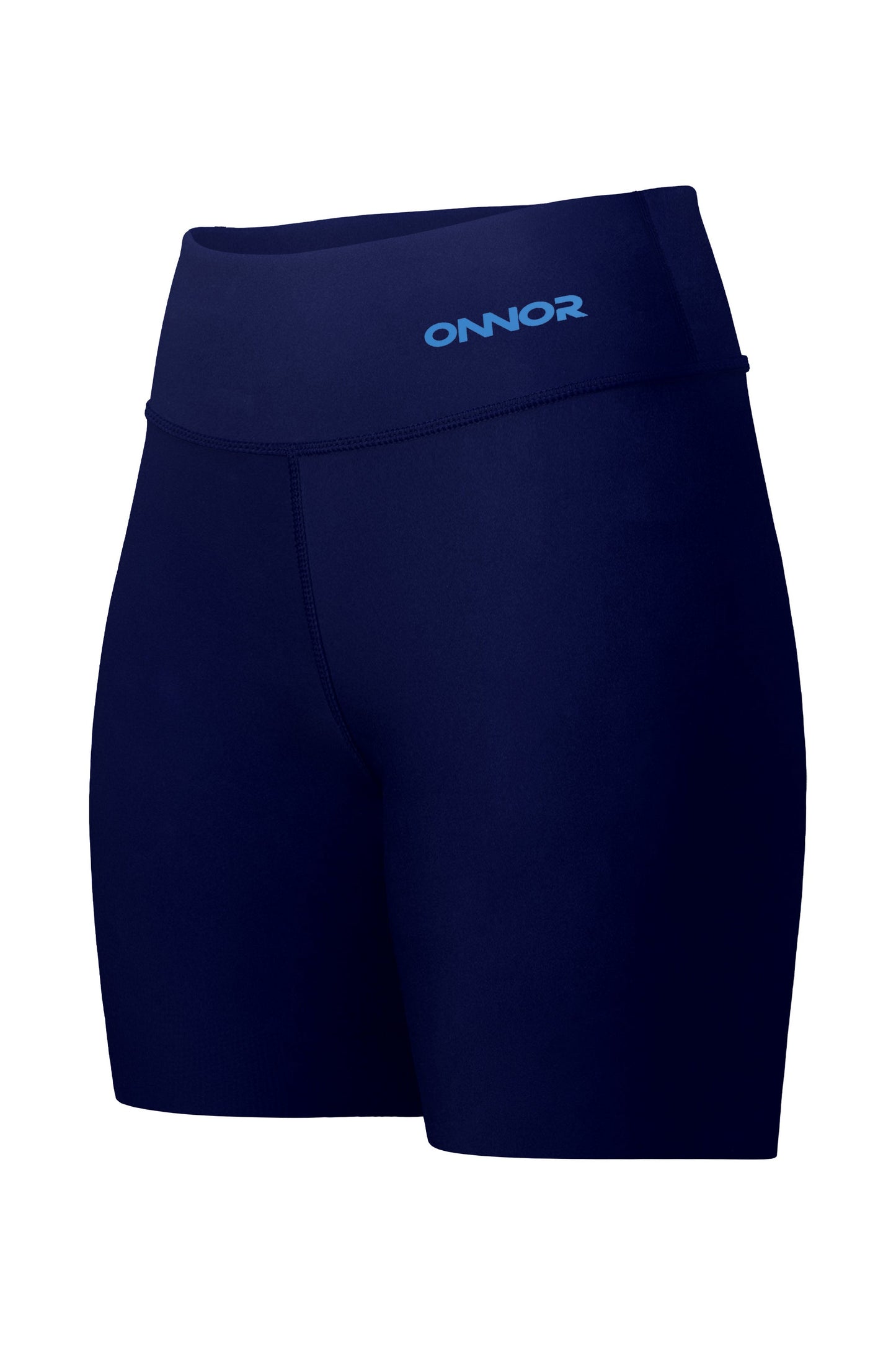 Women's Blue PRO Seamless Running Shorts - ONNOR