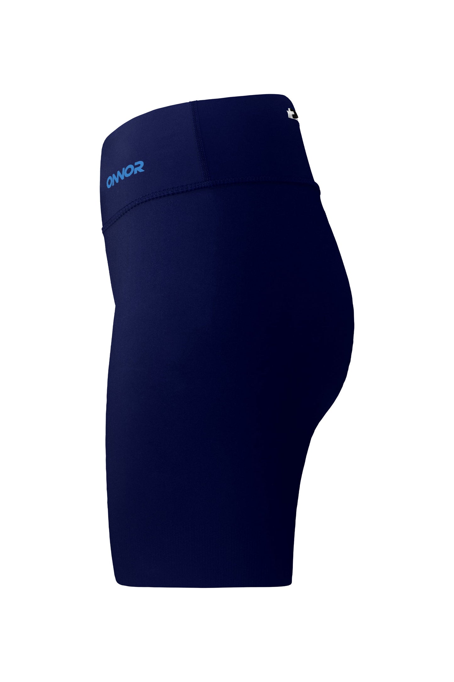 Women's Blue PRO Seamless Running Shorts - ONNOR