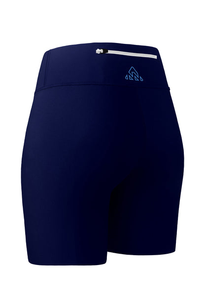 Women's Blue PRO Seamless Running Shorts - ONNOR