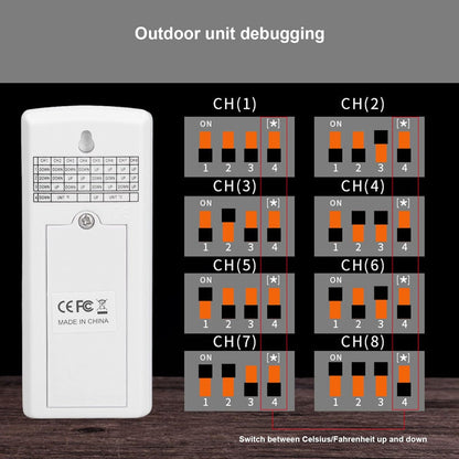 Additional Remote Sensor for 8 Channel Wireless Indoor/Outdoor Humidity and Temperature Monitor (Sensor Only) - Sper Scientific