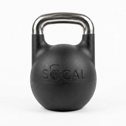 Adjustable Kettlebell 12–32 kg (26–71 lb) — Competition-Style, Black | SoCal Kettlebellz