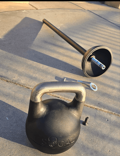 Adjustable Mace Handle for use with 12-32 kg Adjustable Competition Kettlebell SoCal Kettlebellz