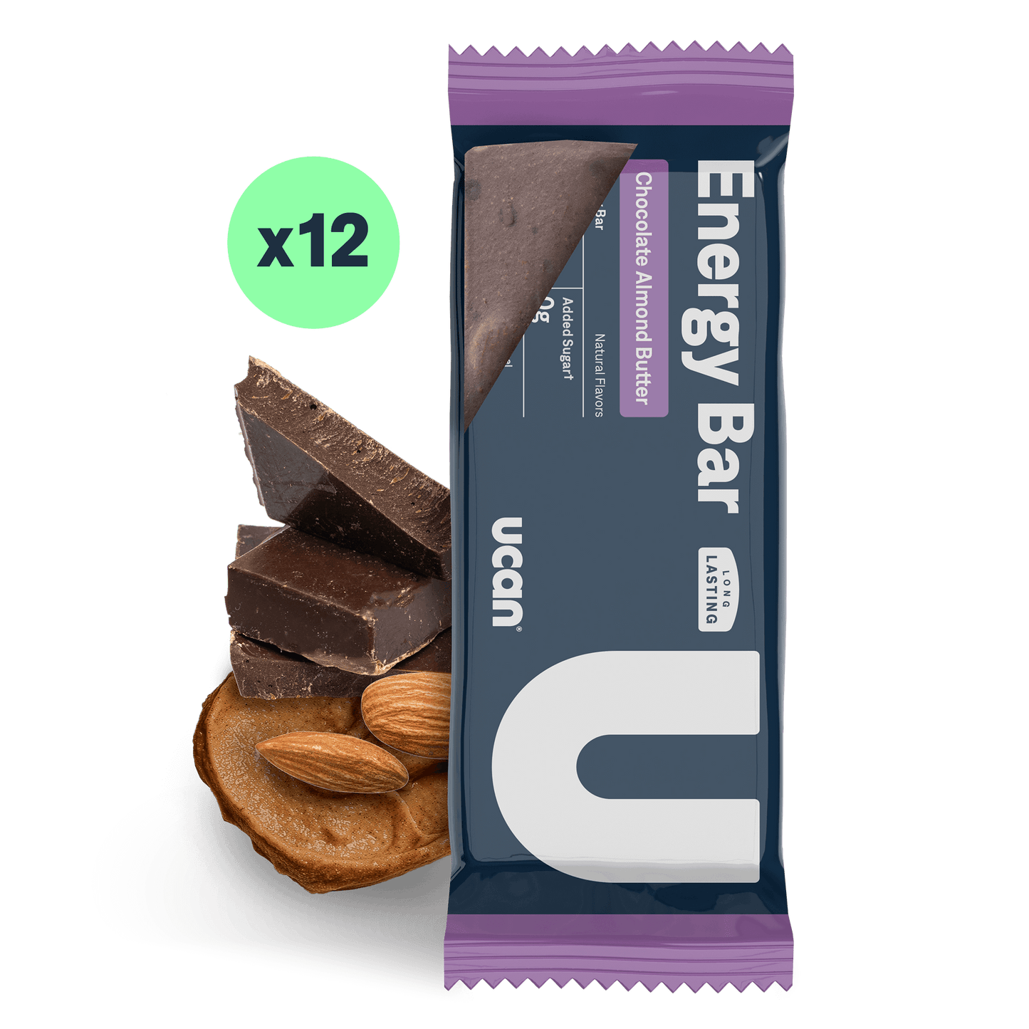 Chocolate Almond Butter Energy Bar - UCAN