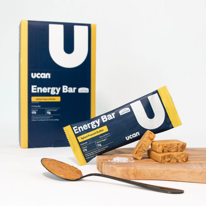 Salted Peanut Butter Energy Bar - UCAN - The Track and Field Store
