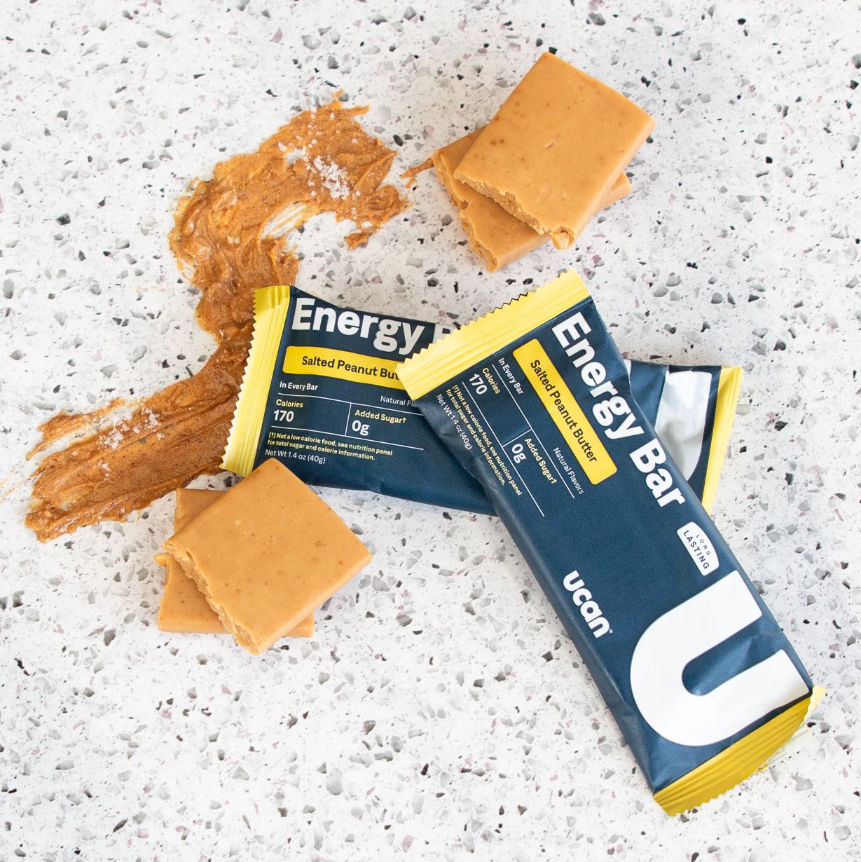 Salted Peanut Butter Energy Bar - UCAN - The Track and Field Store