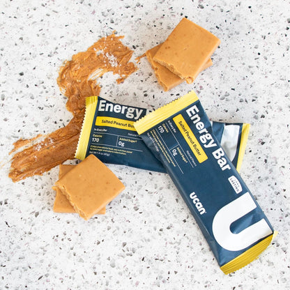 Salted Peanut Butter Energy Bar - UCAN - The Track and Field Store
