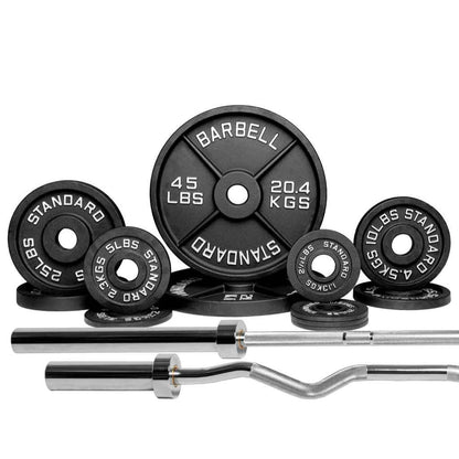 Barbell 1500 Olympic Barbell Weight Sets - Barbell Standard