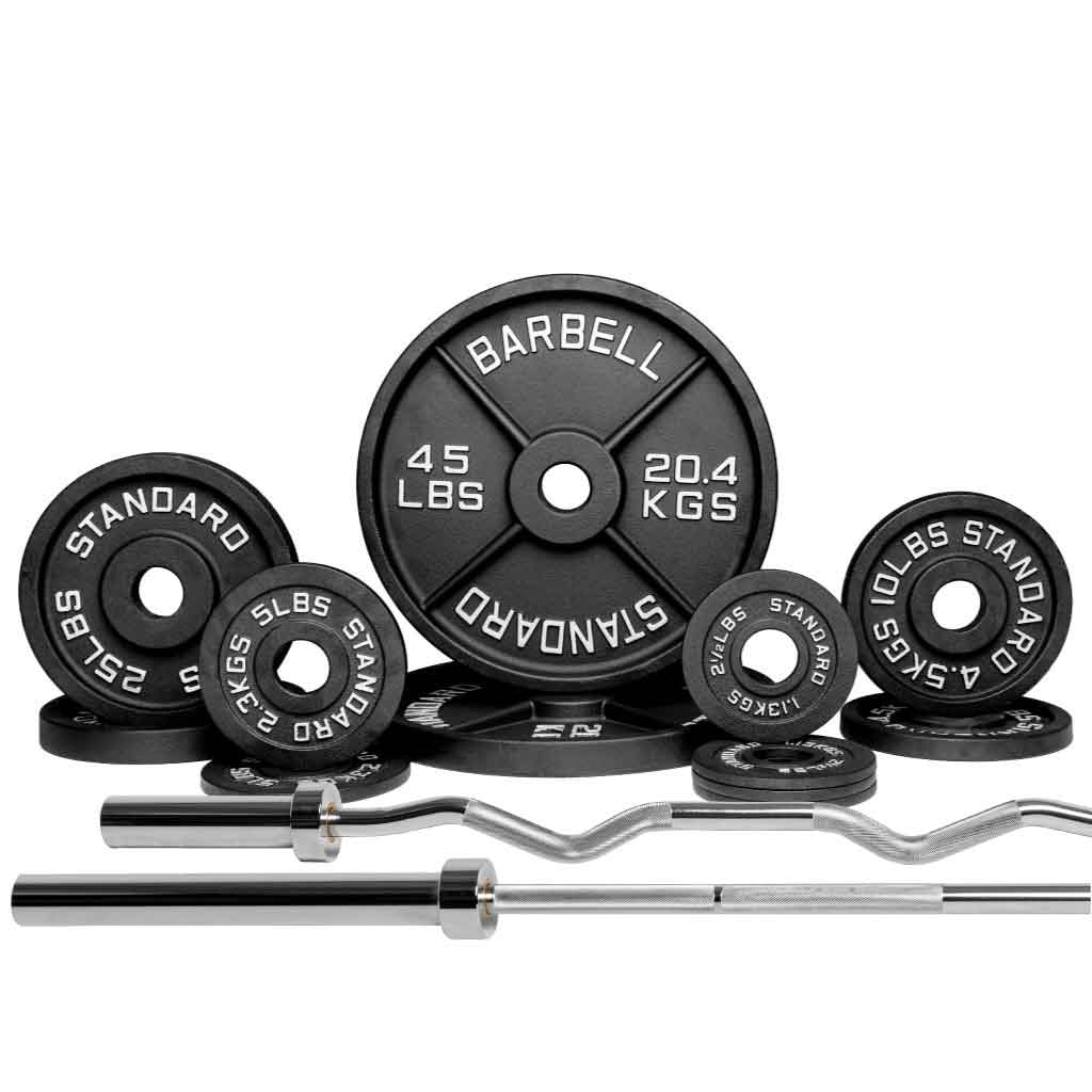 Barbell 2000 Power Barbell Weight Sets - Barbell Standard