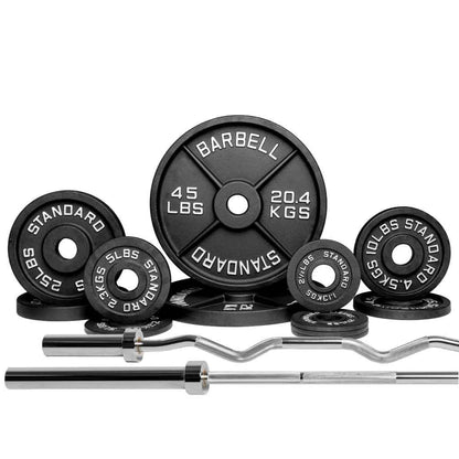 Barbell 2000 Power Barbell Weight Sets - Barbell Standard