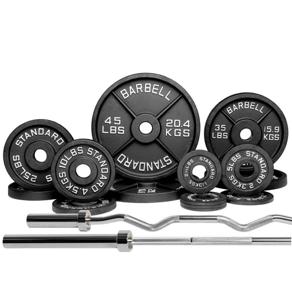 Barbell 2000 Power Barbell Weight Sets - Barbell Standard