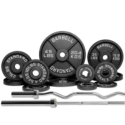 Barbell 2000 Power Barbell Weight Sets - Barbell Standard