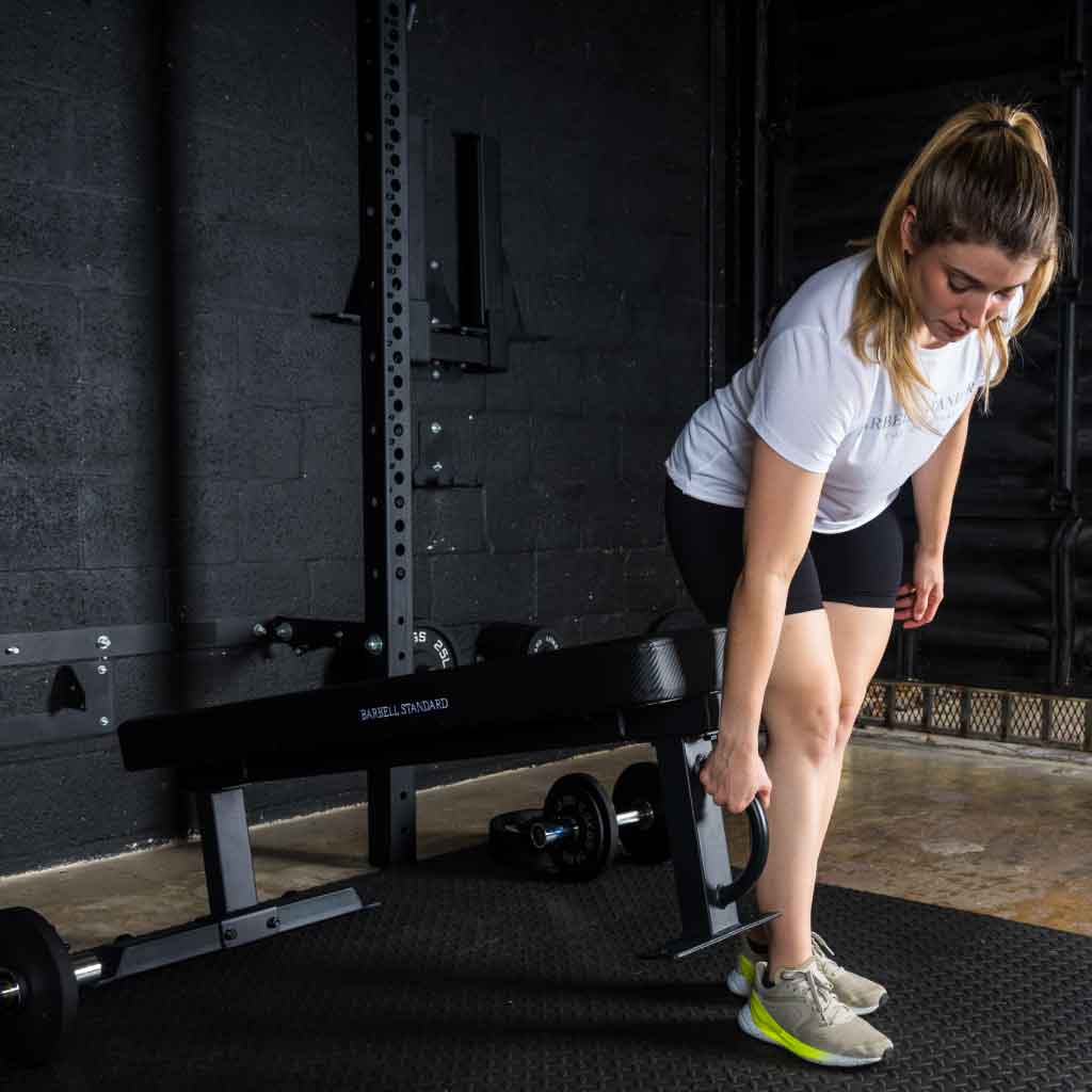 Competition Flat Weight Bench - Barbell Standard