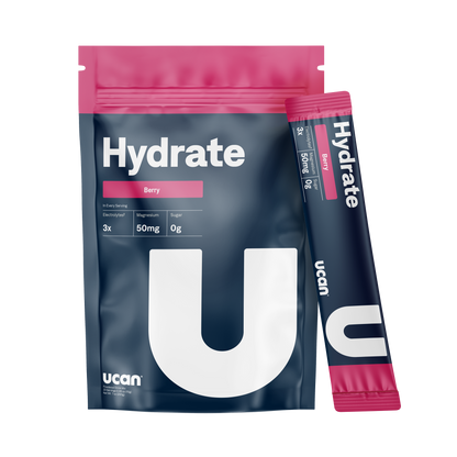 Berry Hydrate Electrolyte Packets - UCAN - The Track and Field Store