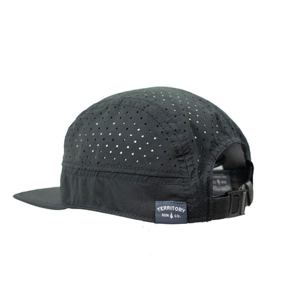 Long Haul Cap - Black Out - Territory Run Co. - The Track and Field Store