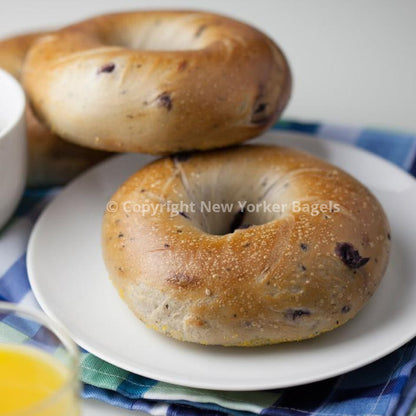 Blueberry Bagels - 2 Dozen
