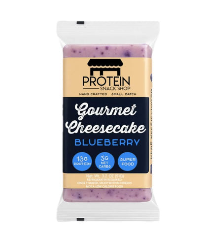 Blueberry Protein Cheesecake, 6-Ct, Low Carb, Gluten-Free, Snack Bar
