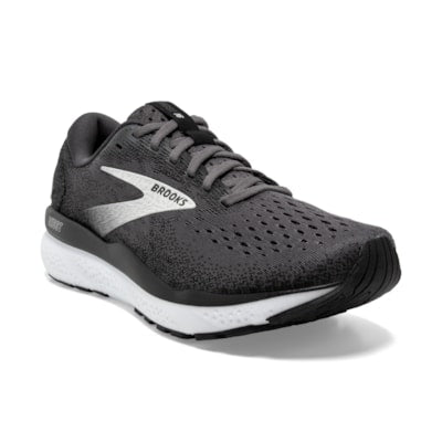Women's Ghost 16 - Black, Grey, and White - BROOKS - The Track and Field Store