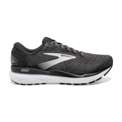 Women's Ghost 16 - Black, Grey, and White - BROOKS - The Track and Field Store