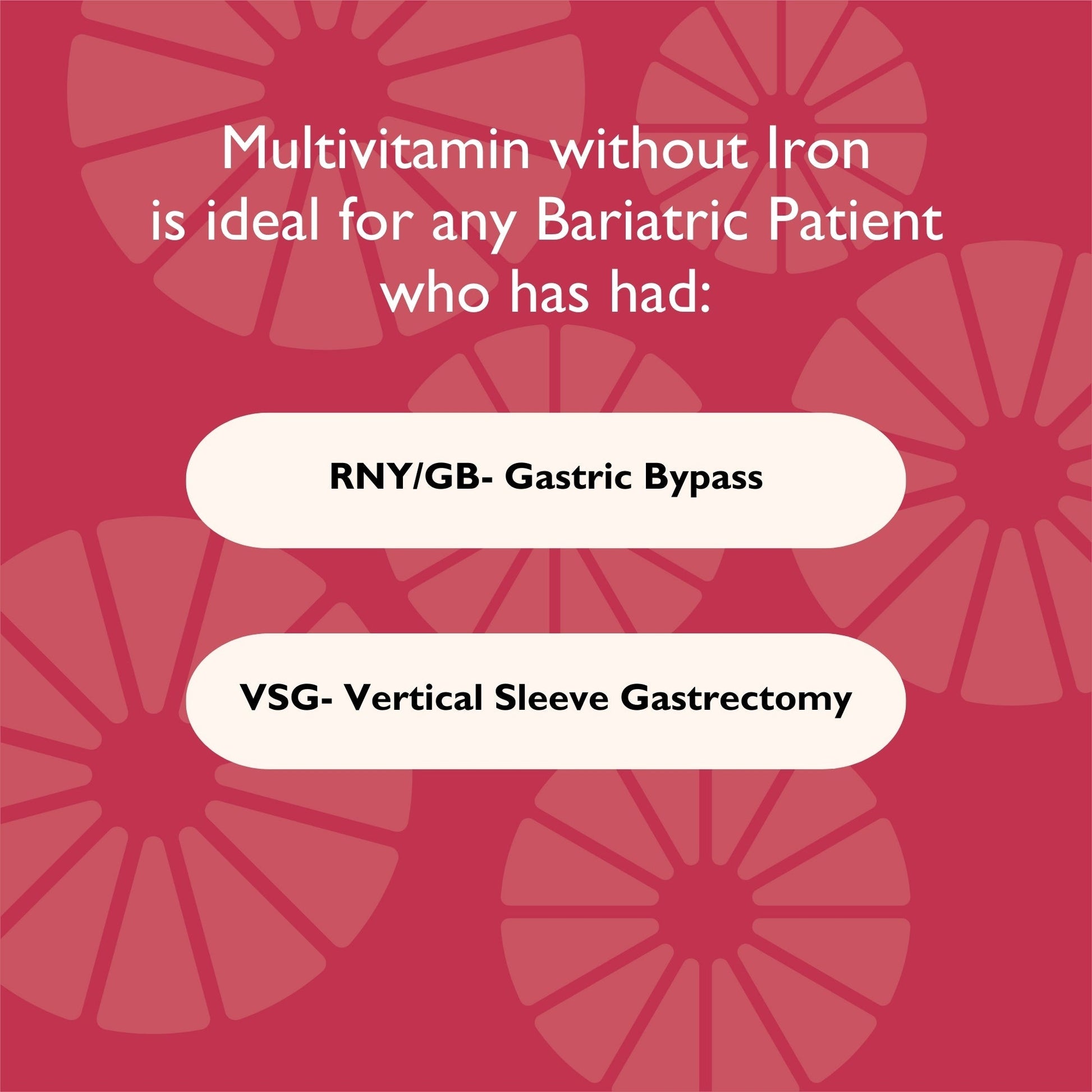 Bariatric Multivitamin Chewable, Iron Free - Celebrate Vitamins Celebrate Vitamins