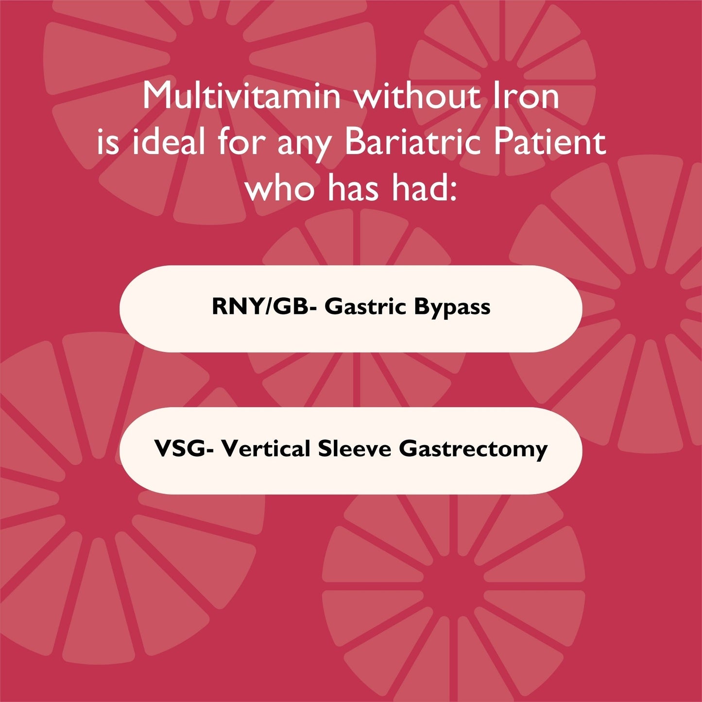 Bariatric Multivitamin Chewable, Iron Free - Celebrate Vitamins Celebrate Vitamins