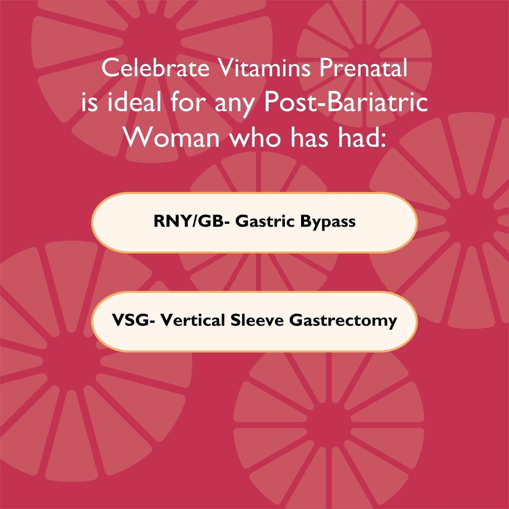 Bariatric Prenatal Vitamin Capsules - Celebrate Vitamins Celebrate Vitamins