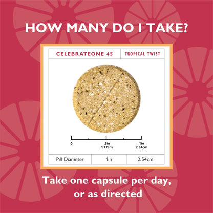 CelebrateONE 45 Once Daily Bariatric Chewable Multivitamin with Iron - Celebrate Vitamins Celebrate Vitamins