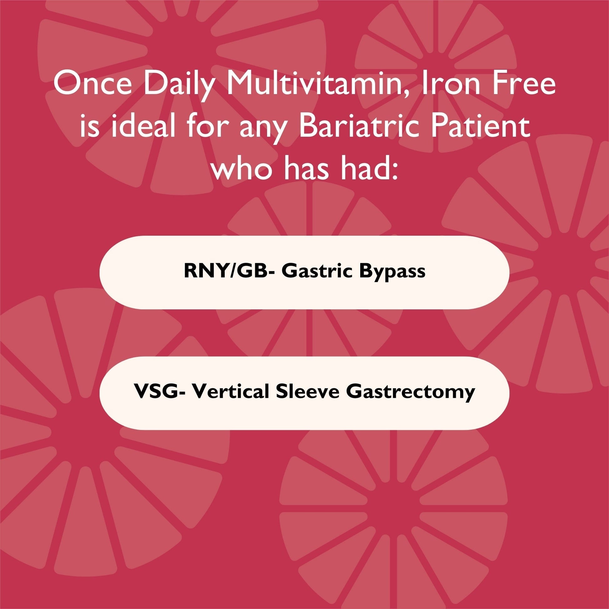 CelebrateONE Bariatric One A Day Multivitamin Capsules, Iron Free - Celebrate Vitamins Celebrate Vitamins