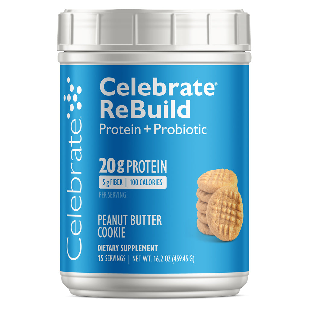 Celebrate® ReBuild Protein + Probiotic Powder - Celebrate Vitamins Celebrate Vitamins
