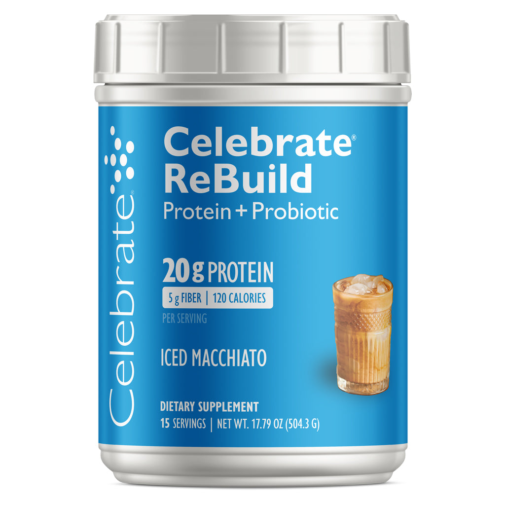 Celebrate® ReBuild Protein + Probiotic Powder - Celebrate Vitamins Celebrate Vitamins