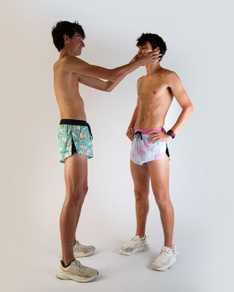 Men's Animal Cookies 2" DS Split Shorts - ChicknLegs Triathlete Store