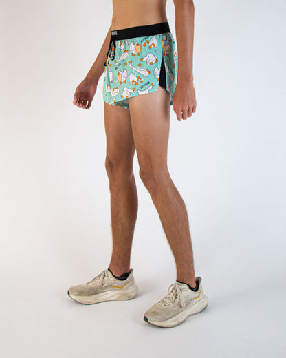 Men's Silly Goose 2" DS Split Shorts - ChicknLegs