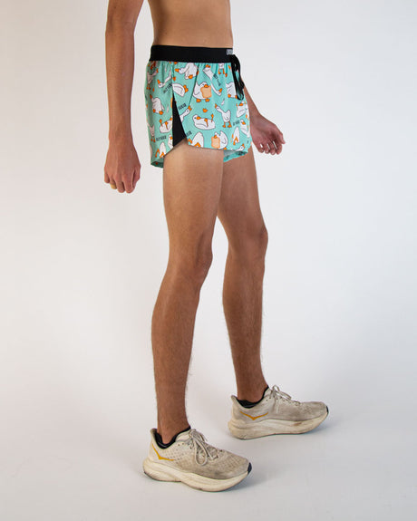 Men's Silly Goose 2" DS Split Shorts - ChicknLegs