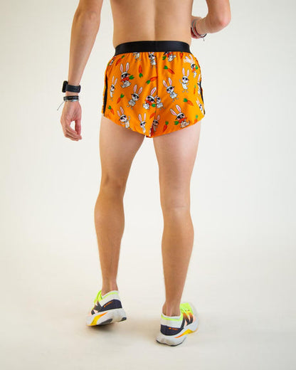 Men's Bad Bunny 2" Half Split Shorts - ChicknLegs